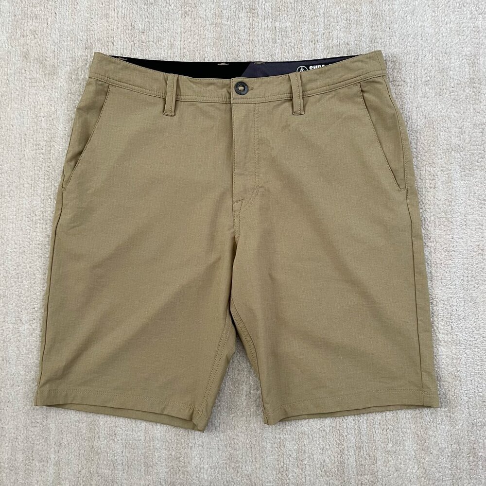 Volcom Surf and Turf Flat Front Shorts 33